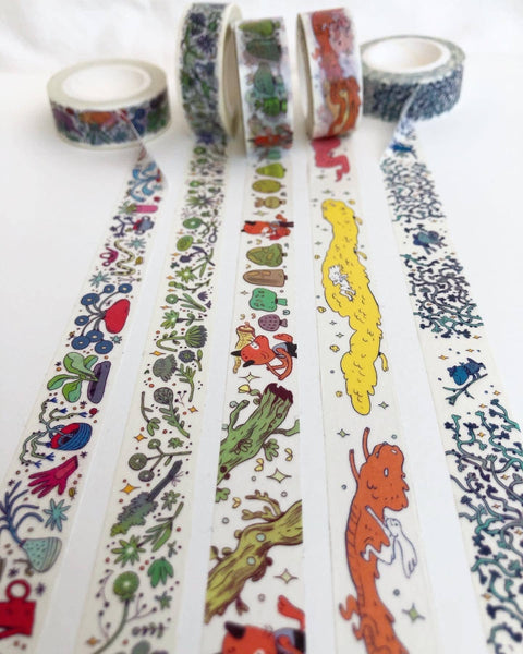 Washi Tape - Fun and Colorful Garden Plants
