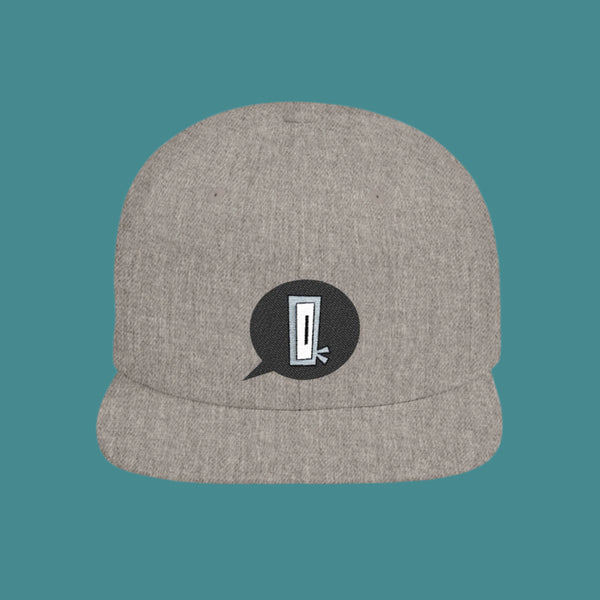Q Pop Original Logo Snapback Hat