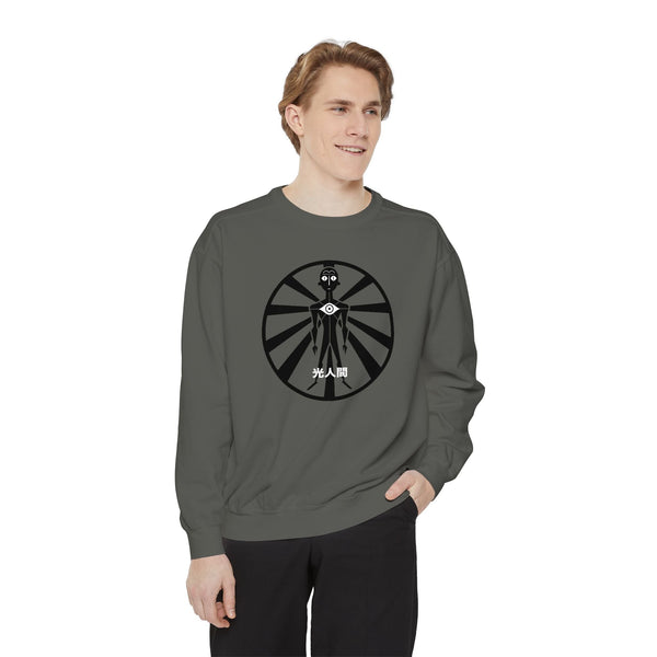 LUX HUMANS Edgy Unisex Sweatshirt with Graphic Design Logo , Perfect for Casual Outings, Trendy Streetwear, Cool Gift Idea, Layering Essential, Unique [...]