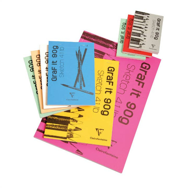 Clairefontaine Graf-It Sketchpads - A6