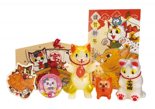 Konatsu - Happy New Year Set : Year of the Boar 2019 | Soft Vinyl Toy - Consignment