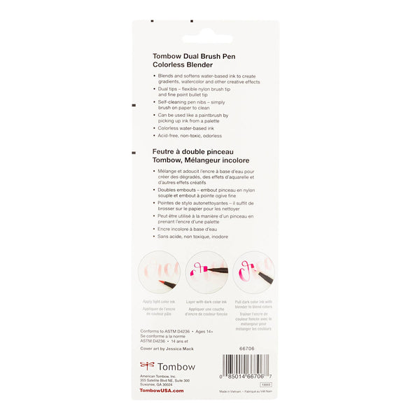 Dual Brush Pen Blender Pen, 3pk