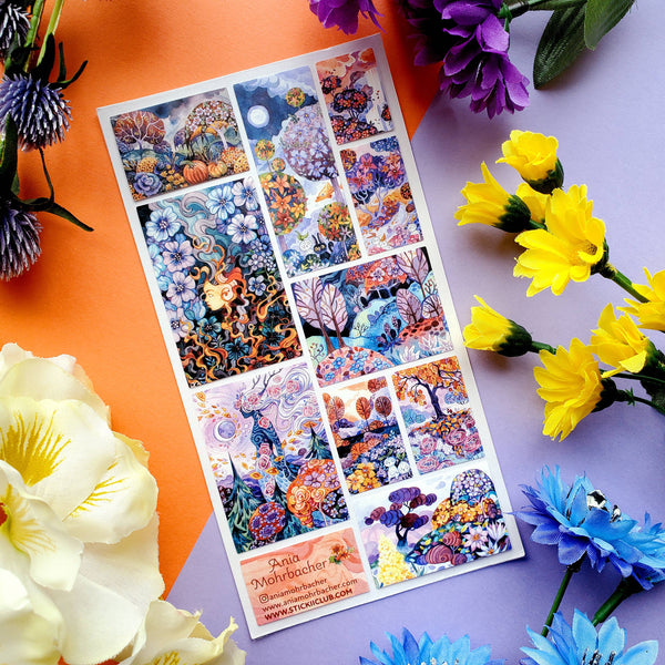 Fantastical Forest Sticker Sheet