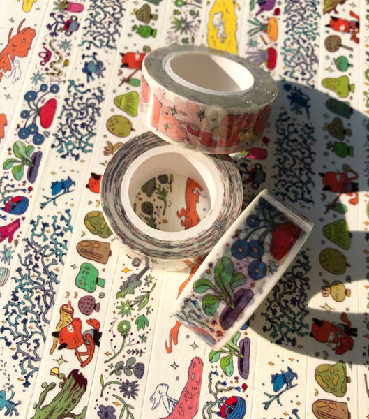Washi Tape - Fun and Colorful Garden Plants
