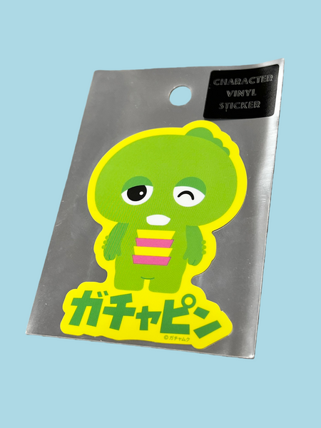 Character Vinyl Sticker Mukku & Gachapin