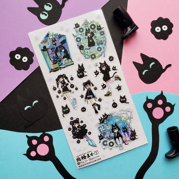 Purr-fect Fashions 1 Sticker Sheet