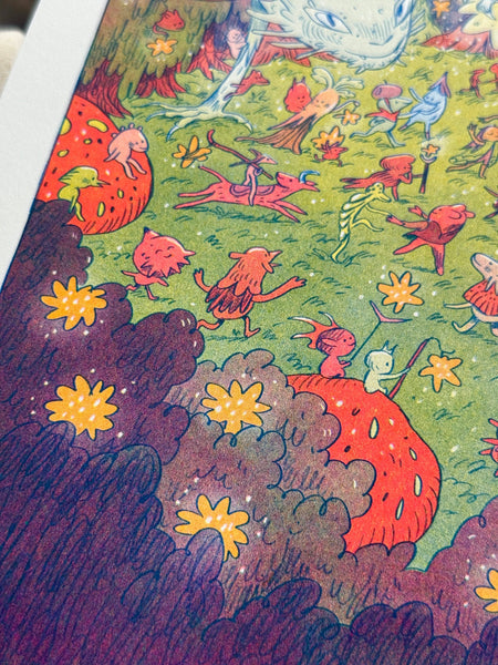 Morophon The Boundless Small Riso Print