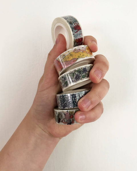 Washi Tape - Fun and Colorful Garden Plants