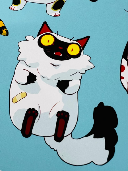 Samuel Youn -Maneki Neko - Art Print - Maneki Neko Exhibition