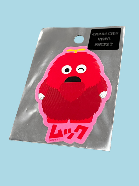 Character Vinyl Sticker Mukku & Gachapin