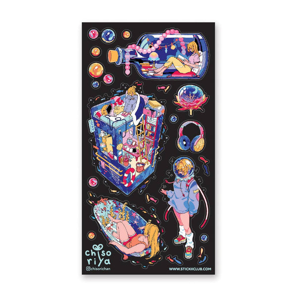Aquatic Life 1 Sticker Sheet