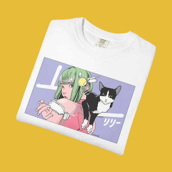 Luca Tieri x Q Pop - Lily In LA Exhibition T-Shirt - Unisex, Q Pop Exclusive