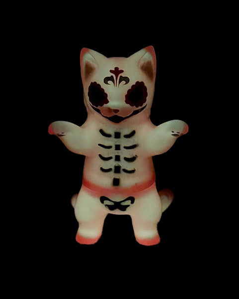 Konatsu - Sugar Skull Negora : Orange GID | Soft Vinyl Toy