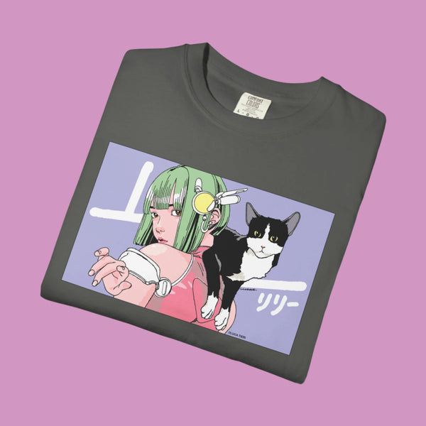 Luca Tieri x Q Pop - Lily In LA Exhibition T-Shirt - Unisex, Q Pop Exclusive