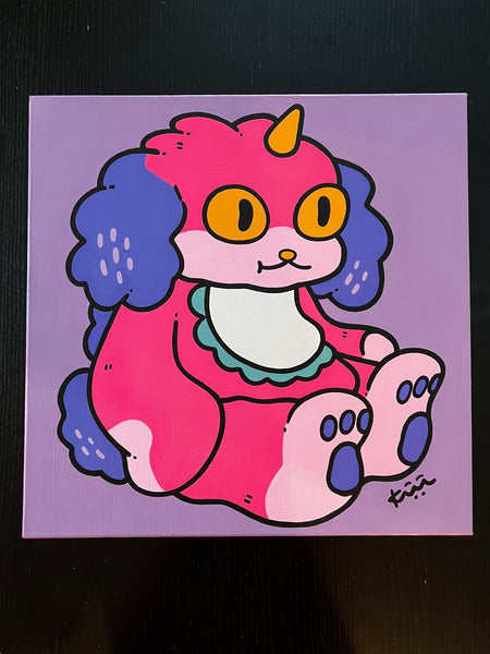 Kiriko Arai - Cute One Original Painting - Kiriko Solo Exhibition