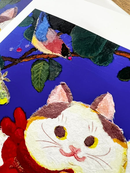 Keika Yamaguchi - Service Berry - Art Print - Maneki Neko Exhibition