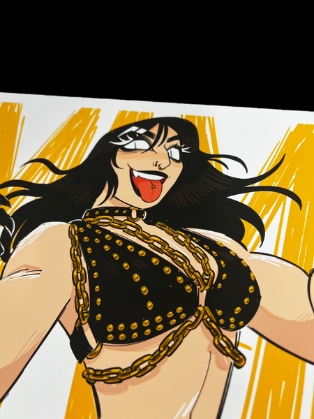 Amie Sanchez - MAMI!!! - Art Print | Power Slam!: Pro Wrestling Show