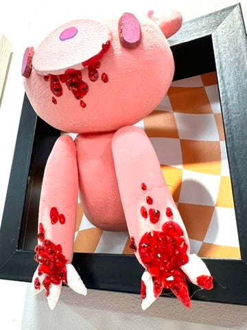 Victoria Ying - Cherry Pie - Original Artwork - Gloomy Bear Exhibition