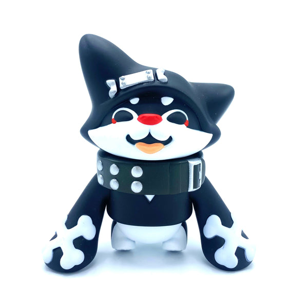 Terry's Factory - Ninja Dog Handzo Sumi - Soft Vinyl toy