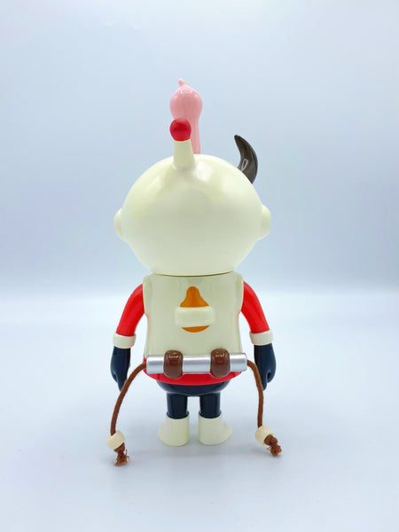 P-Man Hero by Hidenori Oguri (White Mage)- How2Work- Soft Vinyl Toy