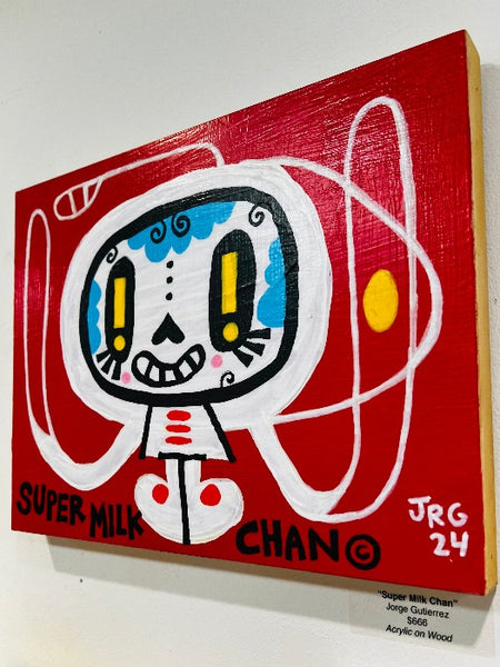 Jorge Gutierrez - "Super Milk Chan" Art Piece ( Super Milk Chan Tribute Art Show )