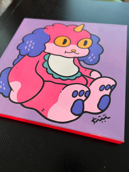 Kiriko Arai - Cute One Original Painting - Kiriko Solo Exhibition