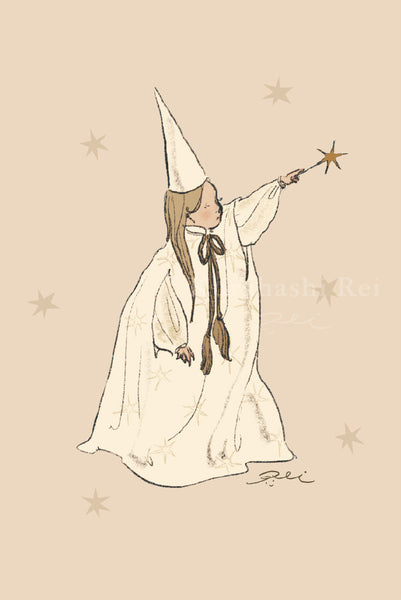 Kurahashi Rei - Star Wand | Postcard