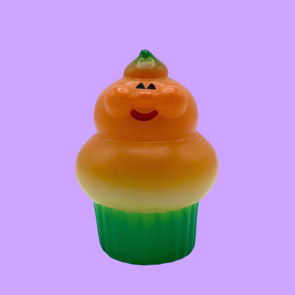 Refreshment Toy - Pumpkin Cupcake | Soft Vinyl Toy