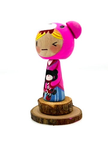 Alina Chau - Pink Gloomy - Artwork - Gloomy Bear Exhibition