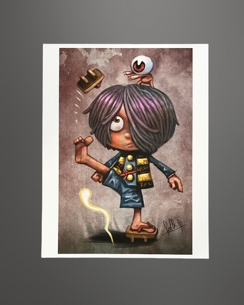 Felix Ip - Gegege No Kitaro - Print- Yokai Show
