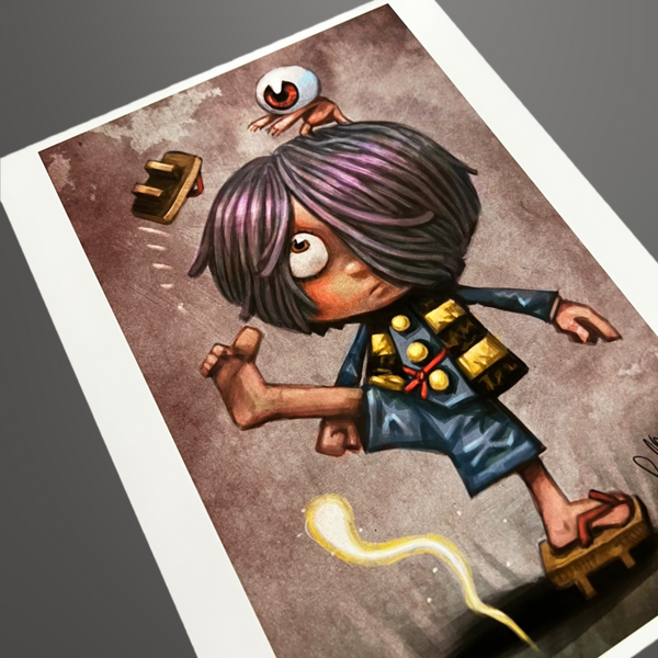 Felix Ip - Gegege No Kitaro - Print- Yokai Show
