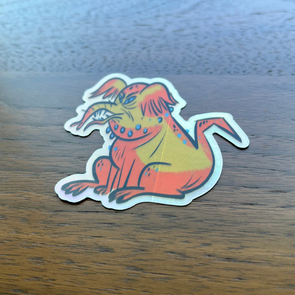 Chris Mitchell - Kaiju Elefongiras - Reflective Sticker Q Pop exclusive