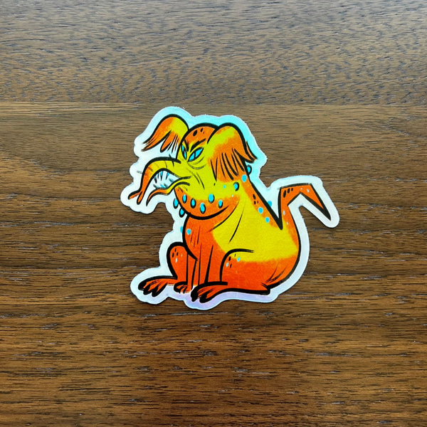Chris Mitchell - Kaiju Elefongiras - Reflective Sticker Q Pop exclusive
