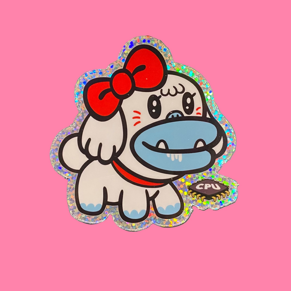Hideyuki Tanaka - Milk Chan - Glitter Vinyl Stickers