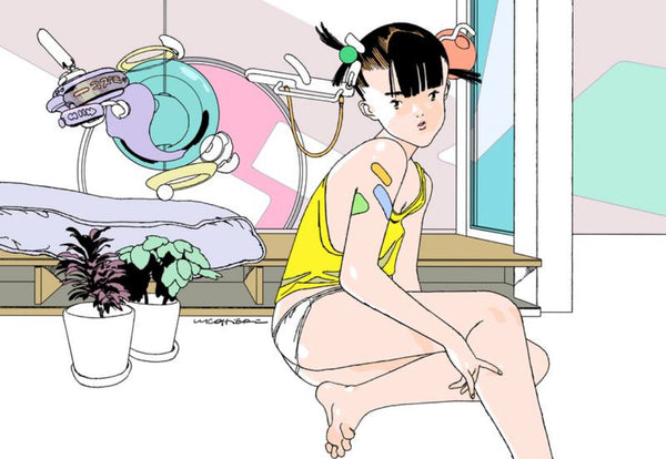 Luca Tieri - Postcards -  Lily in LA Exhibition