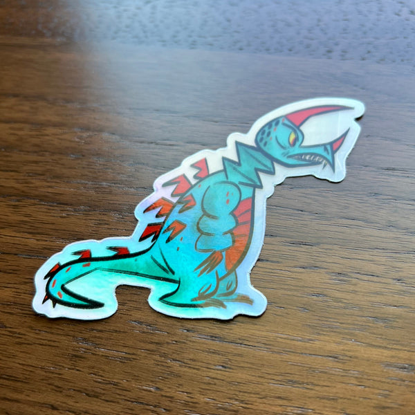 Chris Mitchell - Kaiju Gosura - Reflective Sticker Q Pop exclusive