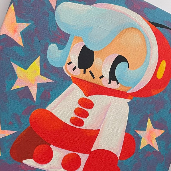 Mao - "Milk Chan In Another Dimension" Canvas Art ( Super Milk Chan Tribute Art Show )