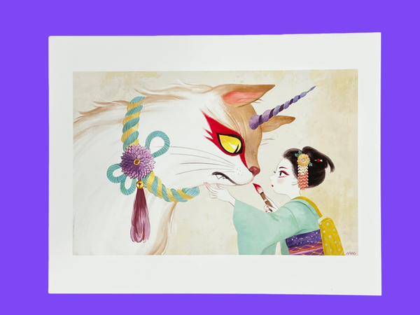 Heejin Park- Kesho- print- Unicat & Caticorn show