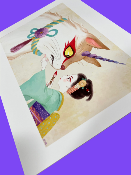 Heejin Park- Kesho- print- Unicat & Caticorn show
