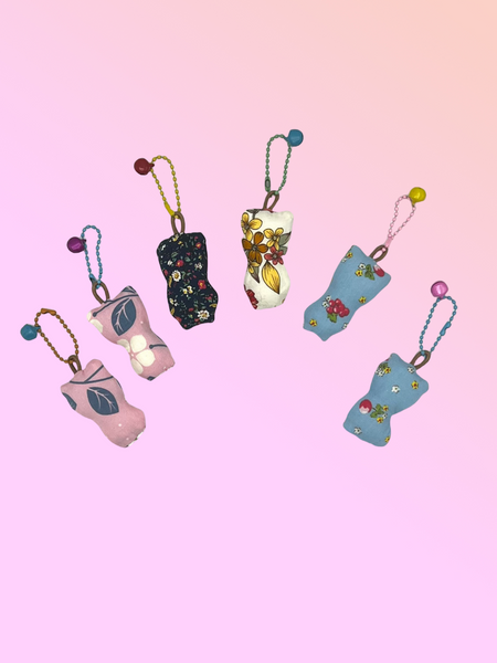 Cat Fabric Plush Charm