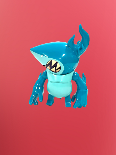 Touma - Raging Shark Grun - Soft Vinyl Toy