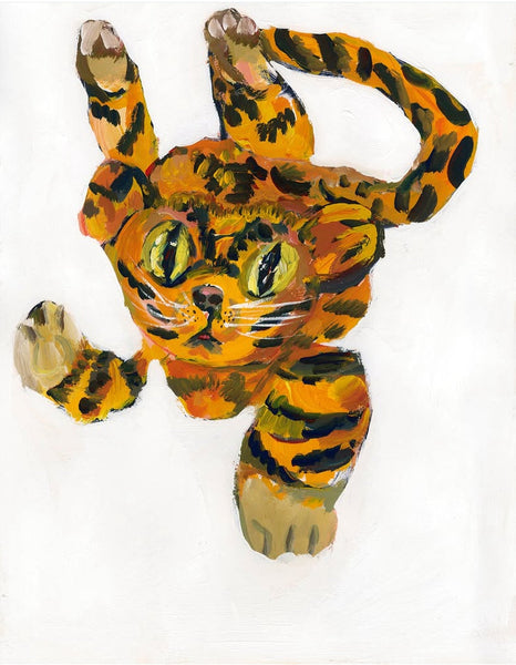 Shin Imanaka - Cat 20250615 - Original Art - Maneki Neko Exhibition