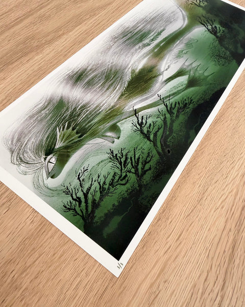 Leo Matsuda - Mermaid - Original Artwork - Warriors And Demons Solo Exhibition