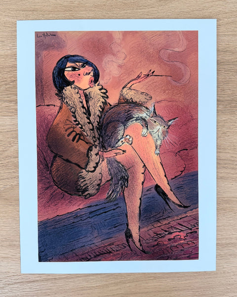 Leo Matsuda - Mademoiselle 1 Original Artwork - Warriors And Demons Solo Exhibition