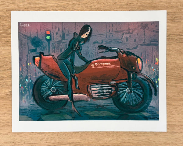 Leo Matsuda - Channeling 'Killing Eve' - Original Artwork - Warriors And Demons Solo Exhibition