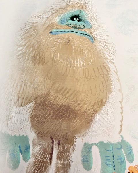 Leo Matsuda - Yeti Original Artwork - Warriors And Demons Solo Exhibition