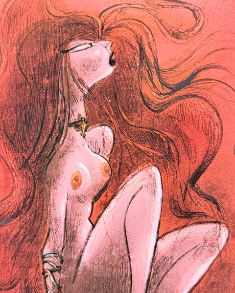 Leo Matsuda - Bride Of Dracula - Original Artwork - Warriors And Demons Solo Exhibition