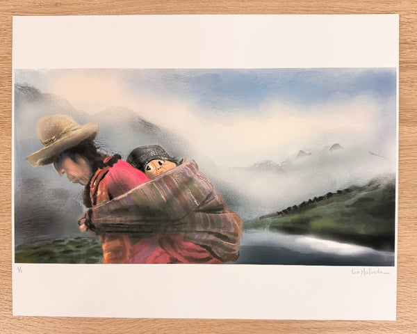Leo Matsuda - Photo Study Original Artwork - Warriors And Demons Solo Exhibition