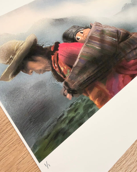 Leo Matsuda - Photo Study Original Artwork - Warriors And Demons Solo Exhibition