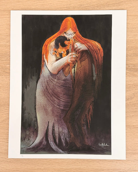 Leo Matsuda - Vampyr - Original Artwork - Warriors And Demons Solo Exhibition